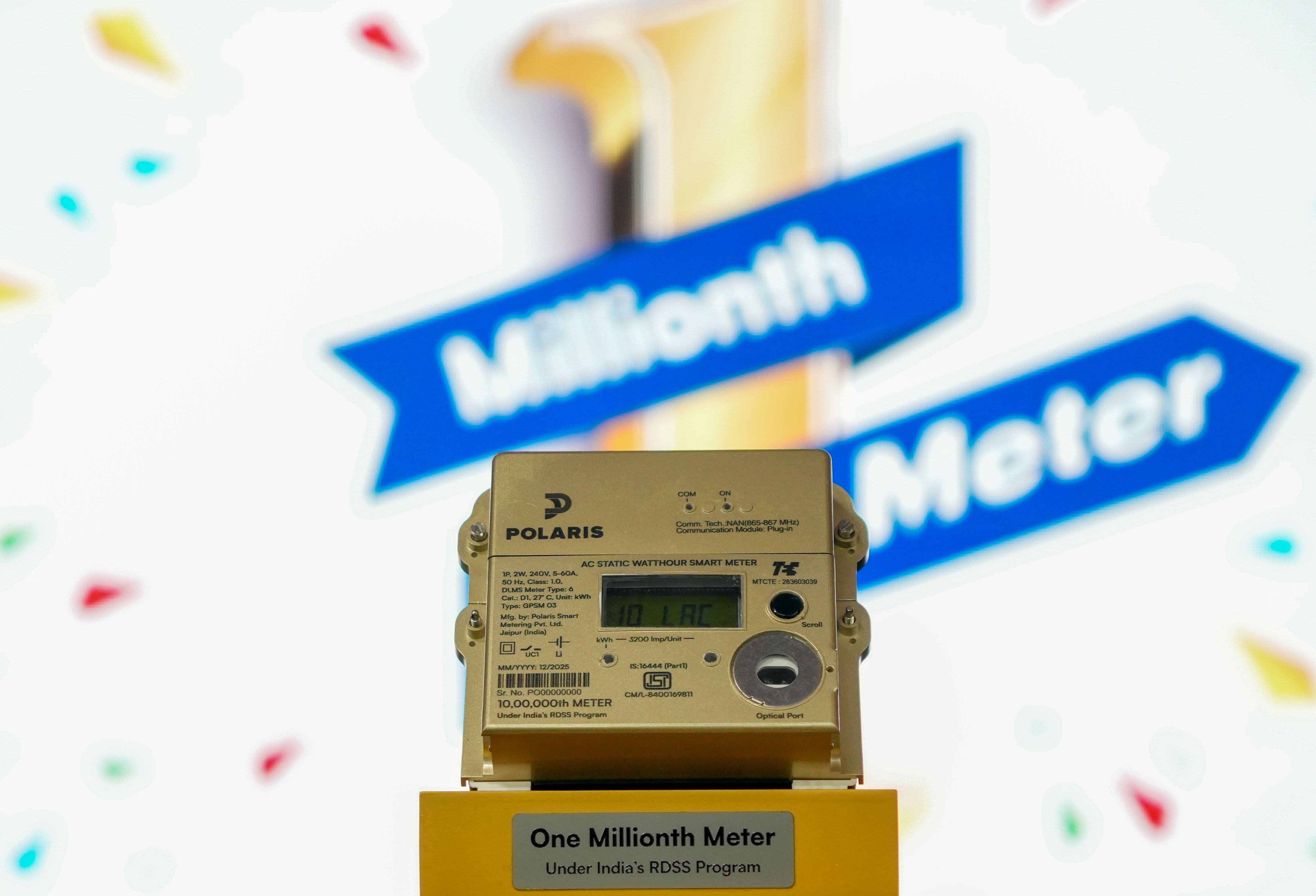 Polaris Smart Metering advancing India’s RDSS-led power distribution reform with 1 million smart meters milestone